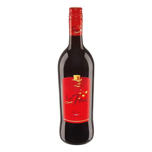 Le Filou Le Sweet Filou Rouge Vin De France Lieblich 11,5 % Vol 1 Liter 1