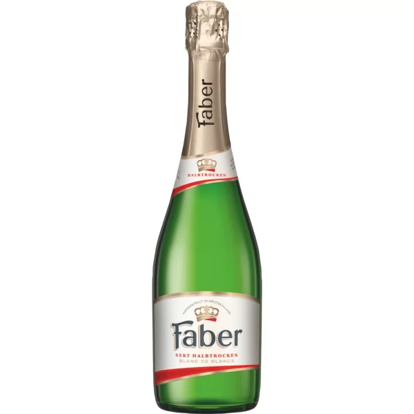 Faber Sektkellerei Faber Sekt Halbtrocken 11,0 % Vol 0,75 Liter 1