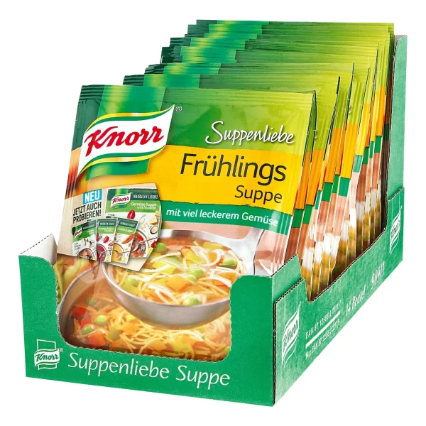 Knorr Suppenliebe Frühlingssuppe Ergibt 0,75 Liter, 14er Pack 1