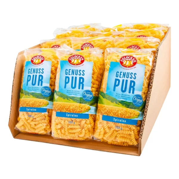 3 Glocken Genuss Pur Spiralen 500 G, 12er Pack 1