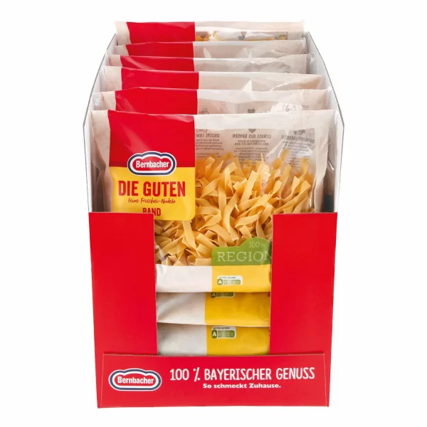 Bernbacher Die Guten Bandnudeln 8 Mm 250 G, 15er Pack 1