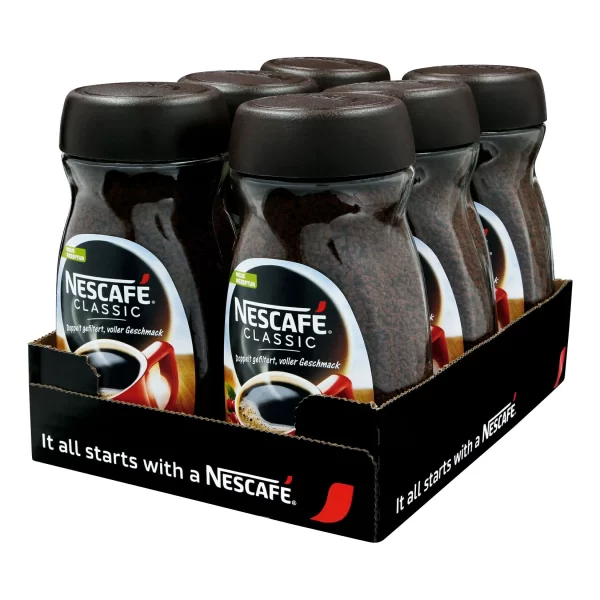 Nescafé® Nestle Nescafe Classic 200 G, 6er Pack 1