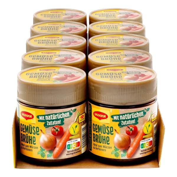 Maggi Gemüsebrühe Ergibt 7 Liter, 10er Pack 1