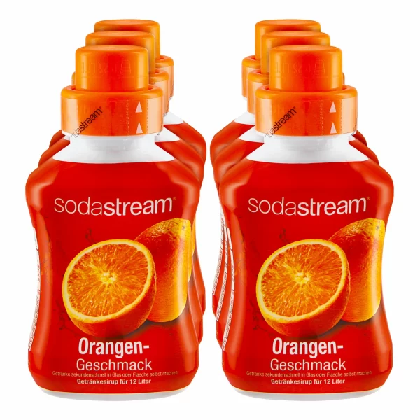 Sodastream Sirup Orange 0,5 Liter, 6er Pack 1