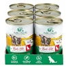Müllers Naturhof Hundenahrung Rind & Ente 400 G, 6er Pack 5