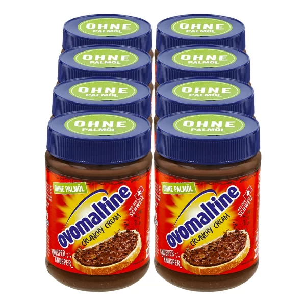 Ovomaltine Crunchy Cream 380 G, 8er Pack 1