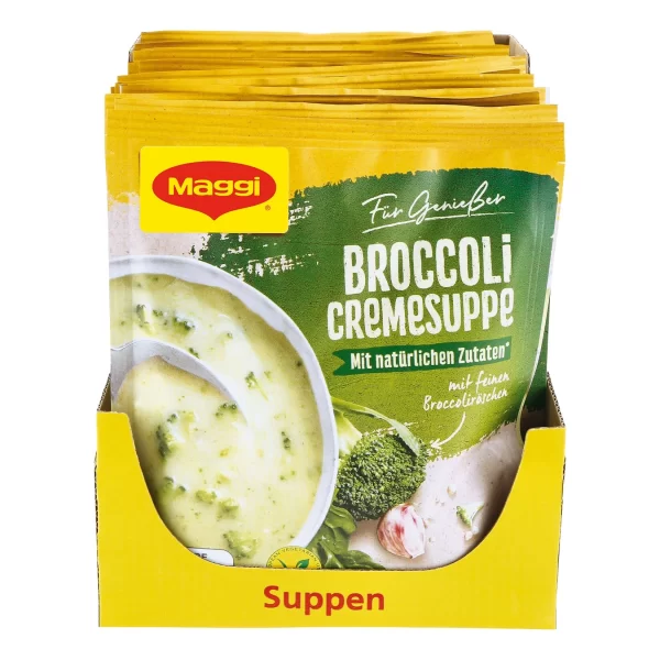 Maggi Für Genießer Broccoli-Cremesuppe Ergibt 0,5 Liter, 13er Pack 1