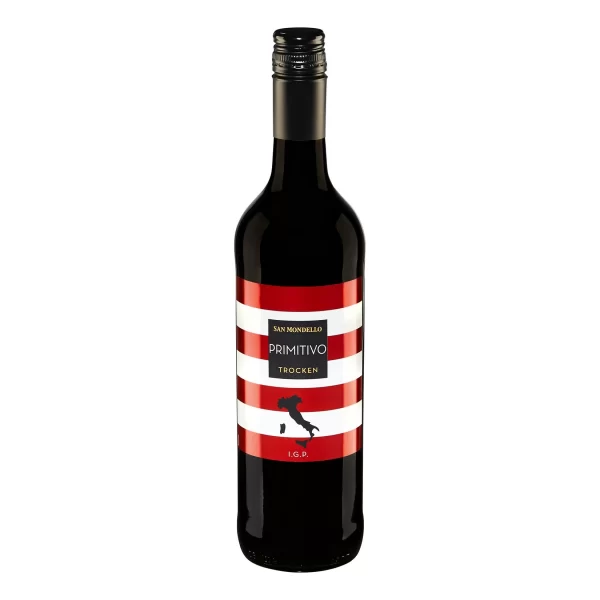 San Mondello Primitivo IGT 12,5 % Vol 0,75 Liter 1