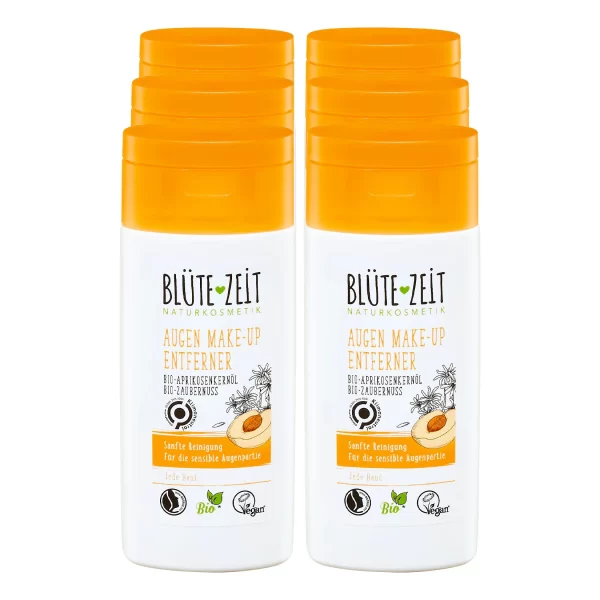 Blütezeit BLÜTE-ZEIT Augen Make-up Entferner 100 Ml, 6er Pack 1