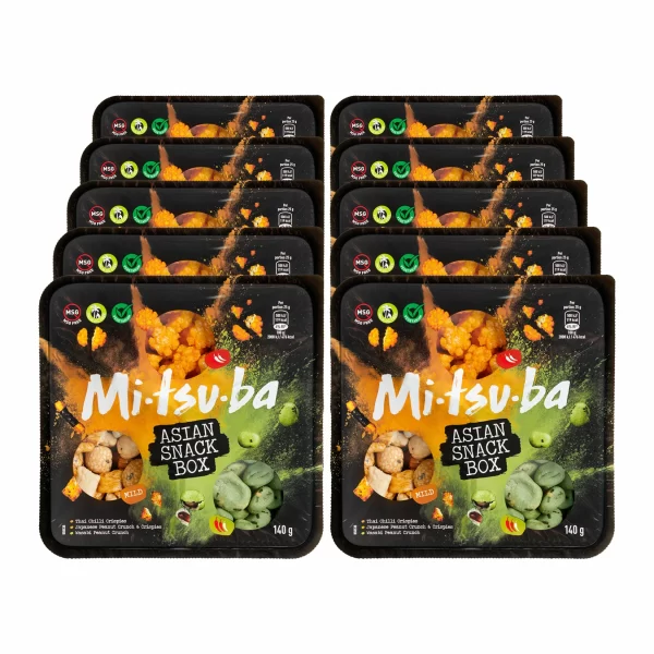 Mitsuba Snack Box 140 G, 10er Pack 1