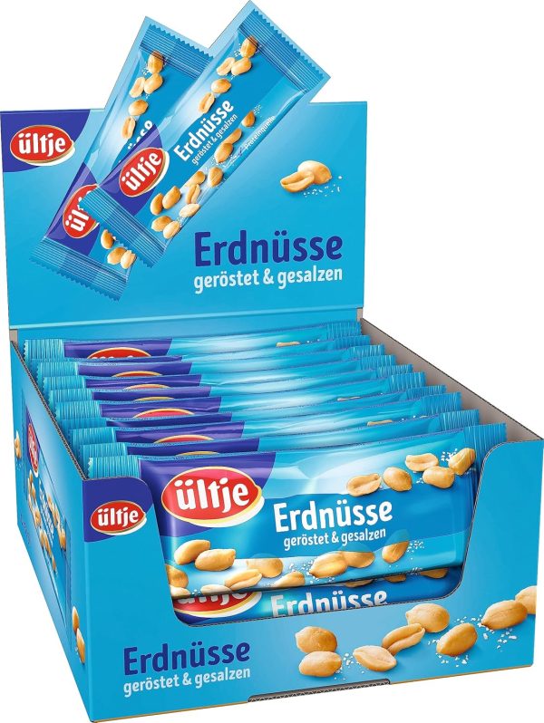 ültje Erdnüsse Riegelbeutel geröstet & gesalzen (20 x 50 g) 1