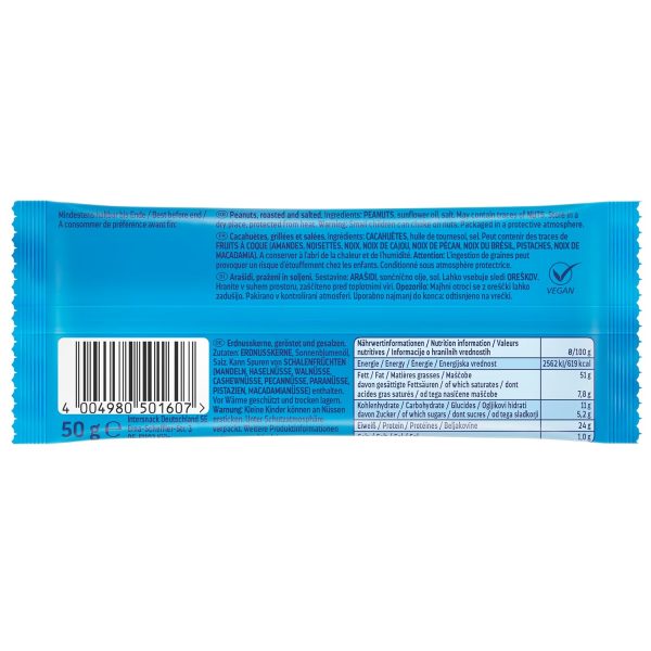 ültje Erdnüsse Riegelbeutel geröstet & gesalzen (20 x 50 g) 3