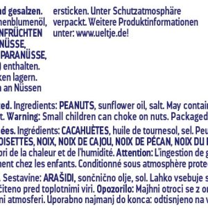 ültje Erdnüsse Riegelbeutel geröstet & gesalzen (20 x 50 g) 12