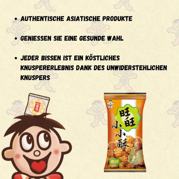 WANT WANT - Mini Reiscracker Leicht scharf - 1 X 60 GR 4