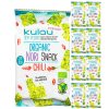 Kulau Bio Nori Snack Chili - scharfer Snack aus gerösteten Nori-Blättern / Asiasnack / zart, knusprig und pikant (8 x 4 g) 11