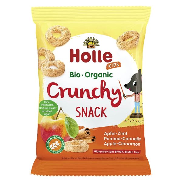 Holle Crunchy Snack Apfel Zimt 1er Pack (1 x 25 g) 1
