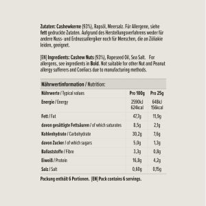 by Amazon Cashewkerne geröstet & gesalzen, 150g (1er-Pack) 9