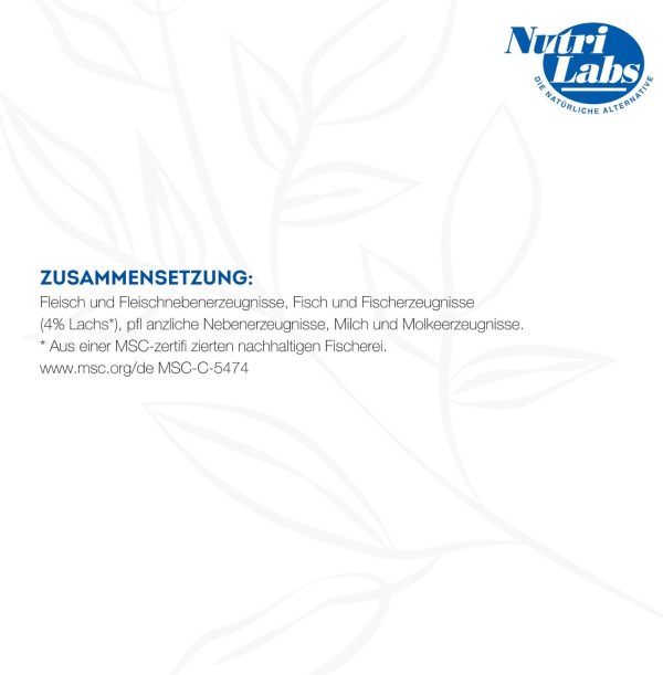 NutriLabs NuSnack® Hunde & Katzen Snacks 25 Sachets à 10 g - Abgabehilfe-Snack für Hunde & Katzen - Leckerli mit Lachsgeschmack - Leckereien für Katzen & Hunde für Medikamente etc. 6