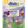 Alete bewusst Obsties Heidelbeere Banane mit Joghurt, ab 3 Jahren, gefriergetrocknete Bio-Fruchtchips, Früchte-Snack für Kinder, verzehrfertig im verschließbaren Beutel, 20 g 2